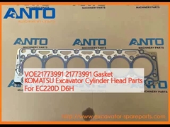 VOE21773991 21773991 Противоупорная пробка KOMATSU Части головки цилиндра экскаватора для EC220D D6H