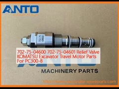 702-75-04600 702-75-04601 Рельефный клапан KOMATSU Двигательный мотор экскаватора Части для PC300-8