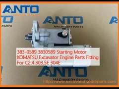 383-0589 3830589 Стартовый двигатель KOMATSU Части экскаваторных двигателей, подходящие для C2.4 303.5E 304E