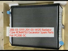 206-03-51111 20Y-03-14120 Ядро радиатора KOMATSU Части запасные экскаватора для PC200-5C