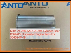 6207-21-2110 6207-21-2111 Цилиндровые линеры KOMATSU Части экскаваторных двигателей для 3D95S-W-1B