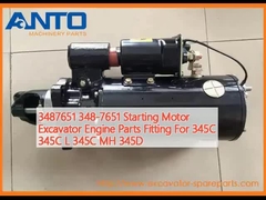 3487651 348-7651 Стартовые двигатели экскаваторы Части двигателей для 345C 345C L 345C MH 345D