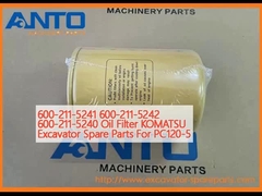 600-211-5241 600-211-5242 600-211-5240 Масляный фильтр KOMATSU Запчасти экскаваторов для PC120-5
