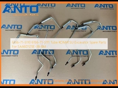 6156-71-5110 6156-71-5111 Труба KOMATSU Запчасти экскаватора для SAA6D125E-3B-8M