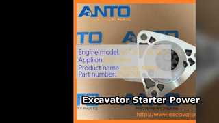 Стартер экскаватора 6CT 8.3L