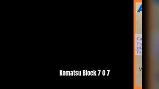 Блок экскаватора Komatsu 7 0 7 PC70-8