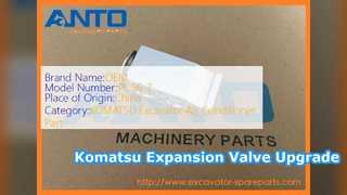 Расширительный клапан экскаватора Komatsu AN51515-A0490