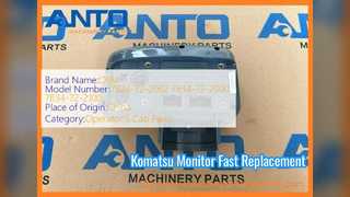 Монитор экскаватора Komatsu 7834 72 2002 Замена