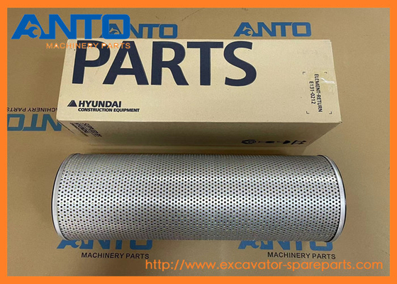 E131-0212 Гидравлический фильтр HYUNDAI Запчасти экскаватора для R110-7 R140LC-7