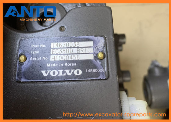 Клапан экскаватора VOE EC380D клапана основного управляющего воздействия VOE14670038 14670038