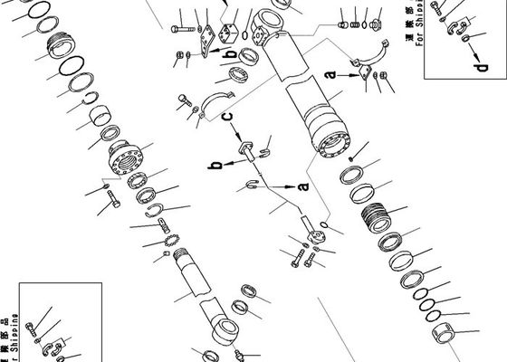 07145-00100 0714500100 уплотнение пыли экскаватора PC250 KOMATSU