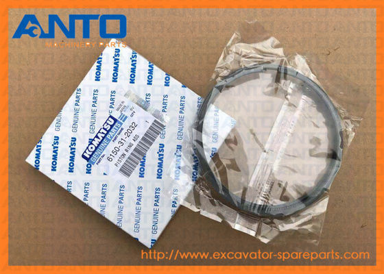 6150-31-2032 набор кольца поршеня двигателя экскаватора 6150-31-2031 6150-31-2030 6D125